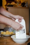 Kartoffeln schneiden